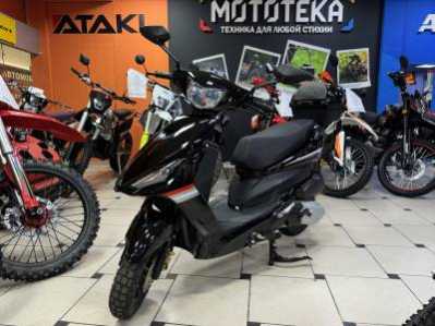 Скутер Мотомир Jogger 49.5 (125) чёрный Скутер Мотомир Jogger 49.5 (125) чёрный